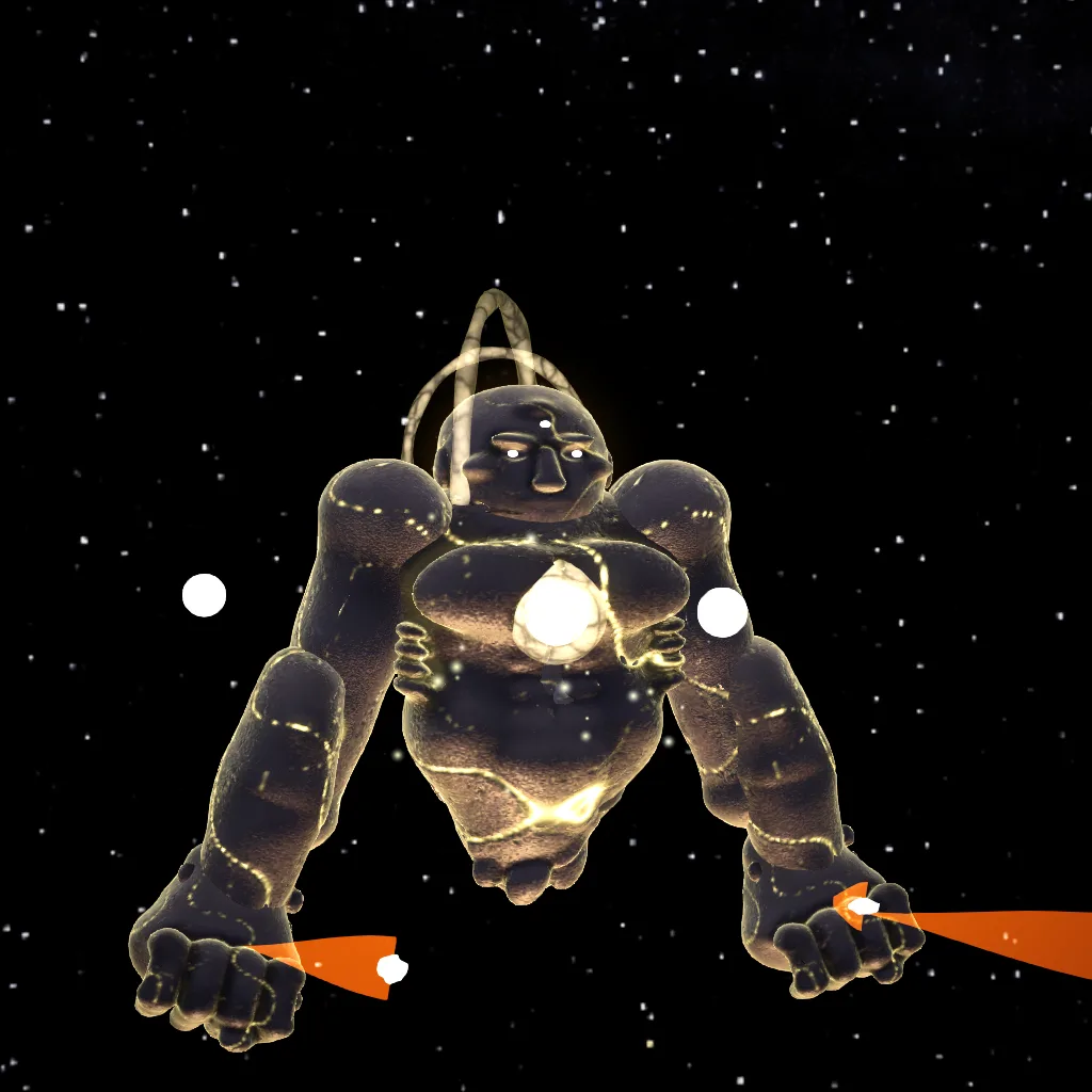 The Thunder Regent, a storm celestial crackling with lightning