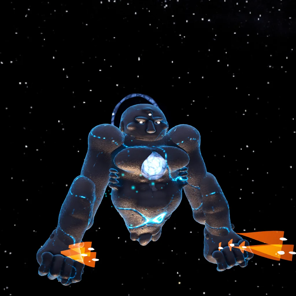The Tide Sovereign, an ocean titan surrounded by surging water